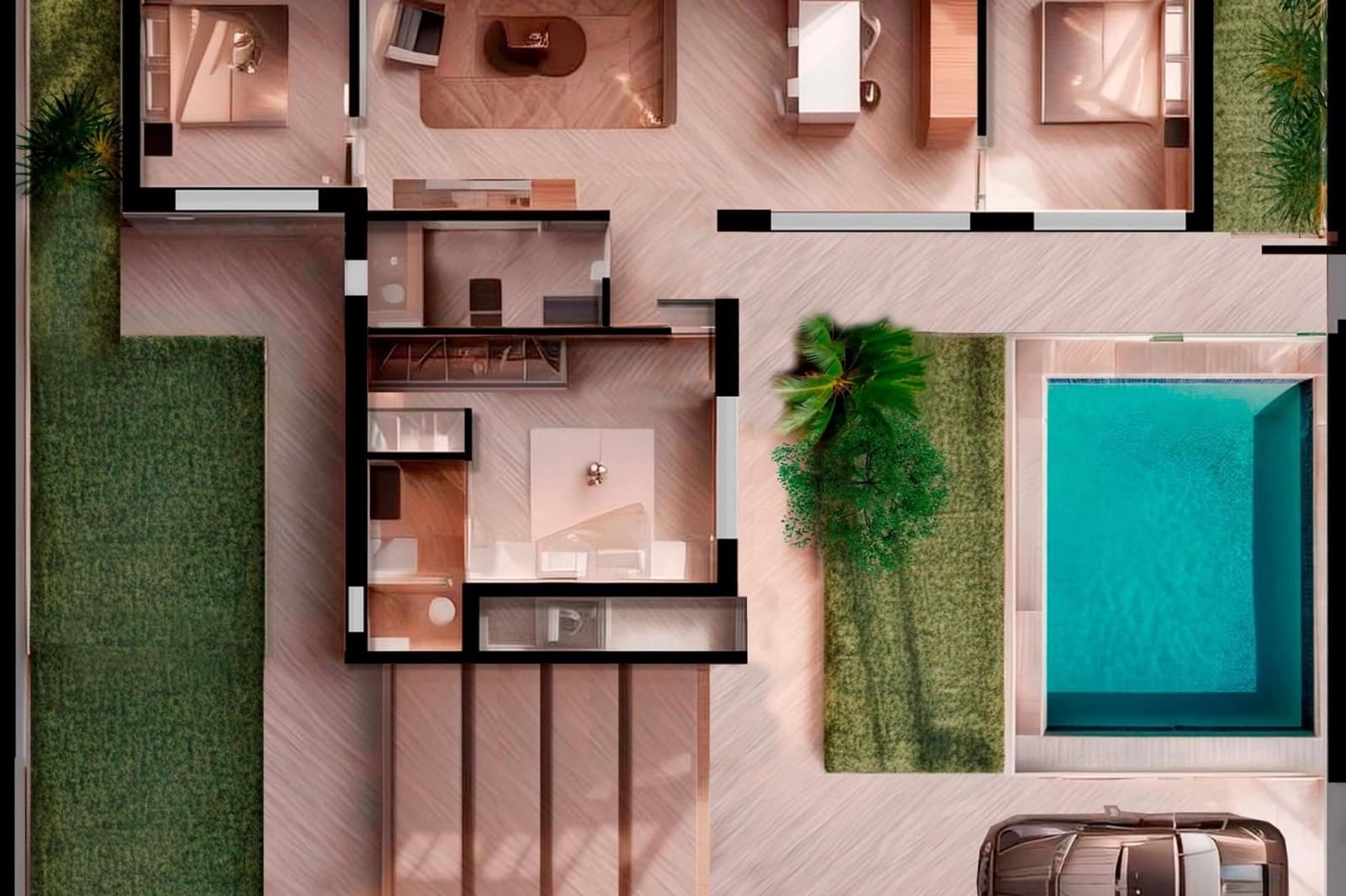 3 makuuhuone Huvila myytävänä paikassa Roldan mukana uima-altaan - 379 950 € (Ref: 9016527)