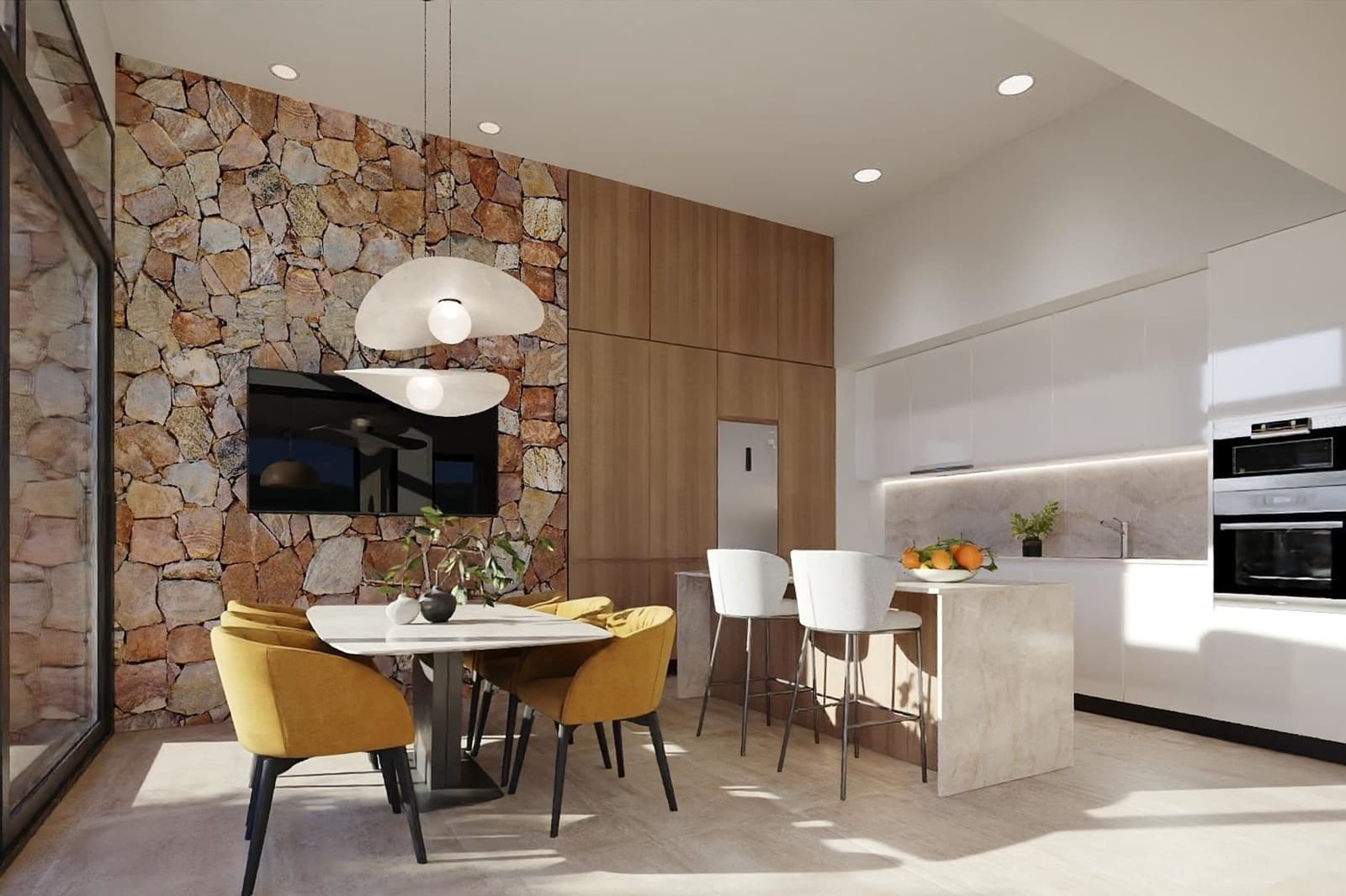 3 makuuhuone Huvila myytävänä paikassa Fuente Alamo de Murcia mukana uima-altaan - 379 900 € (Ref: 9124303)