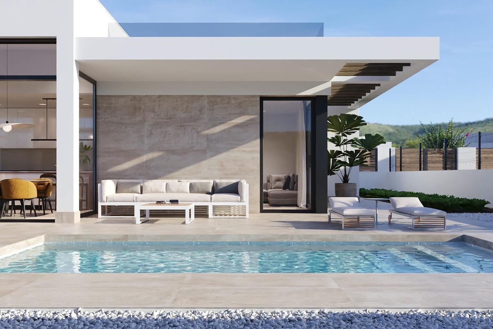 3 makuuhuone Huvila myytävänä paikassa Fuente Alamo de Murcia mukana uima-altaan - 379 900 € (Ref: 9124303)