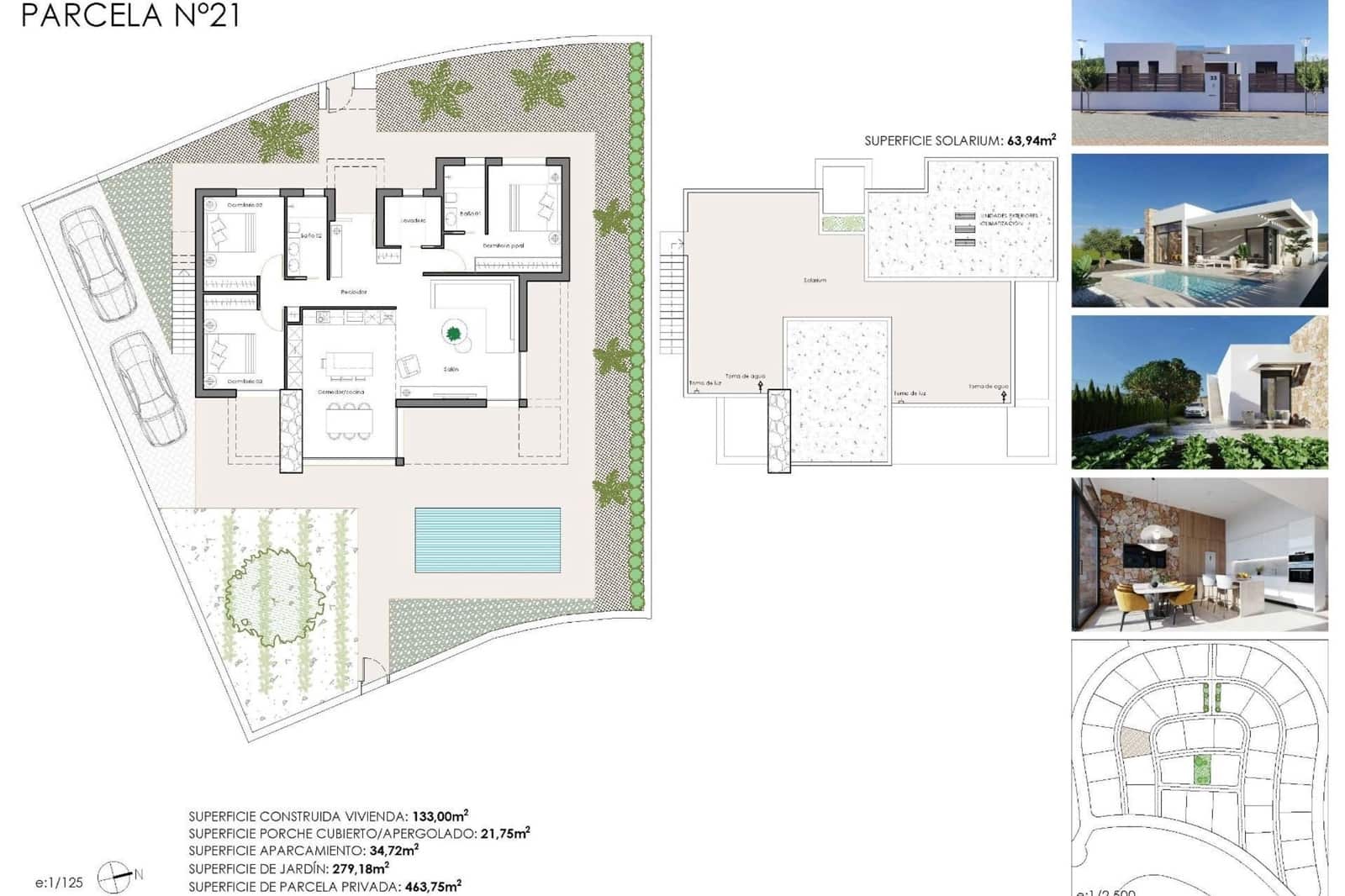 3 makuuhuone Huvila myytävänä paikassa Fuente Alamo de Murcia mukana uima-altaan - 379 900 € (Ref: 9124303)