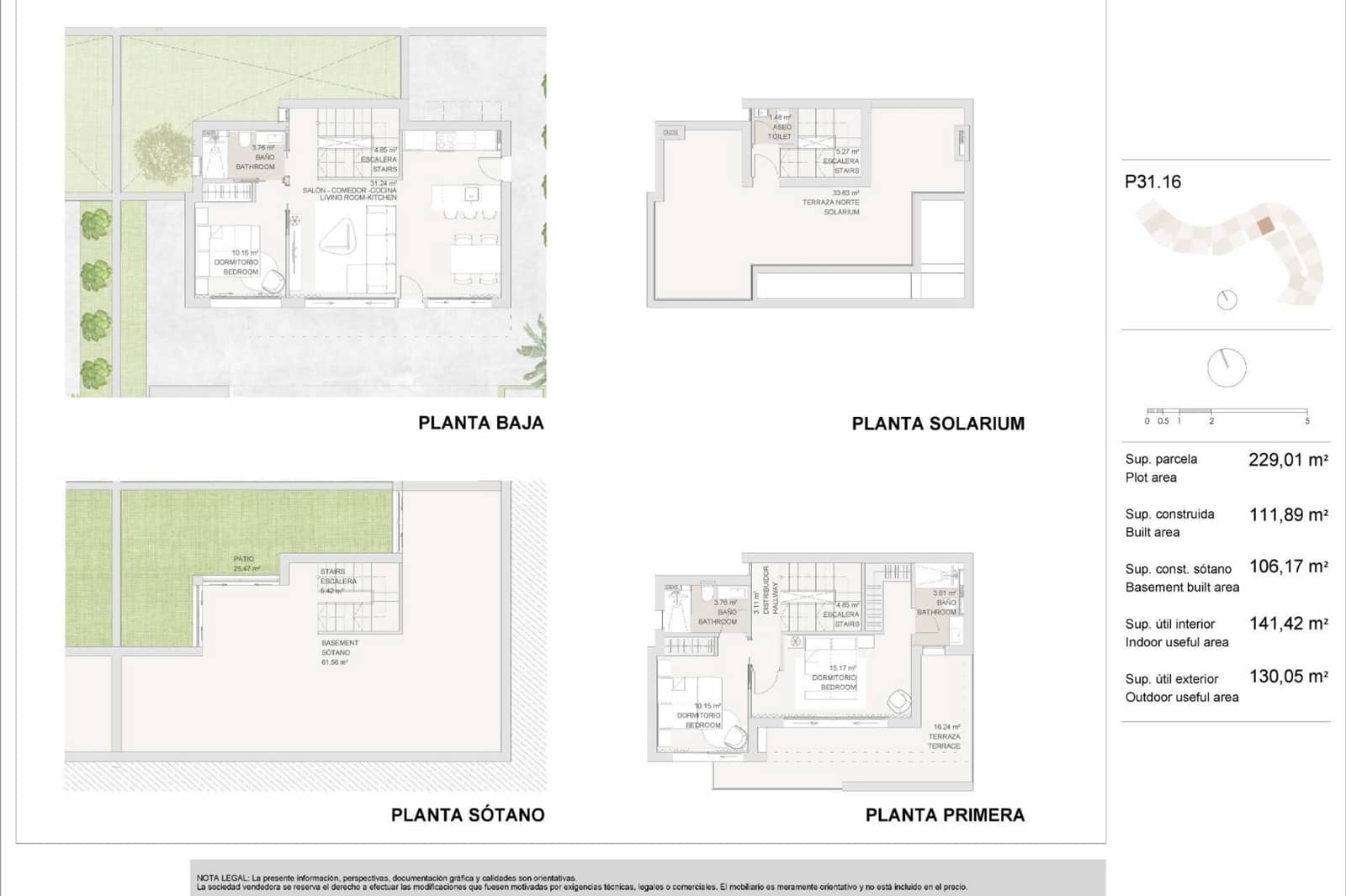 3 bedroom Villa for sale in Torre-Pacheco with pool - € 695,000 (Ref: 9133724)