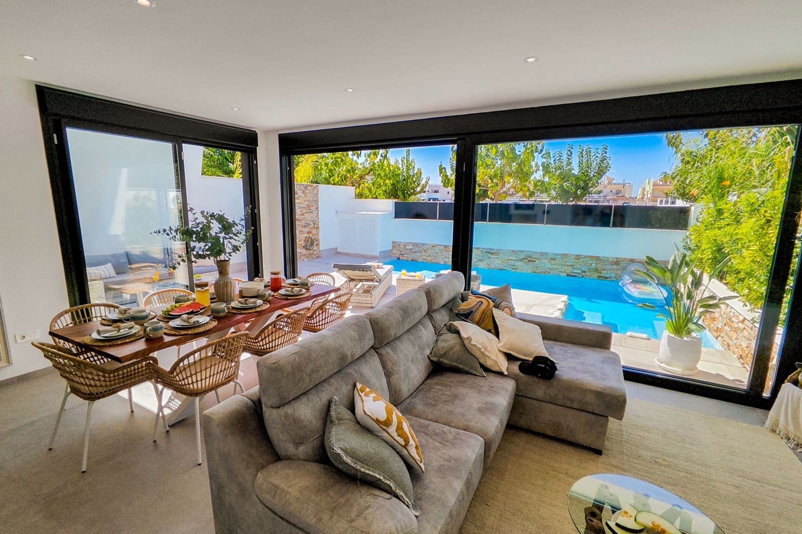 3 quarto Casa em Banda para venda em Santiago de la Ribera com piscina - 735 900 € (Ref: 9271885)