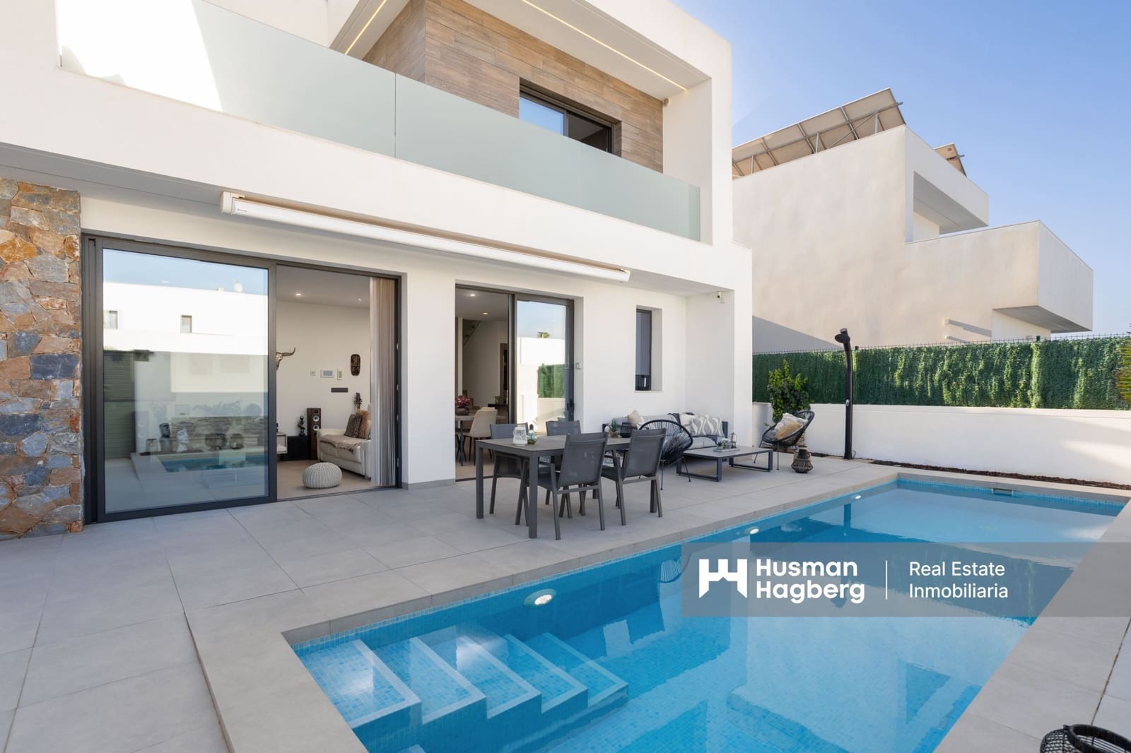 3 sovrum Villa till salu i Santiago de la Ribera med pool - 695 000 € (Ref: 9314562)