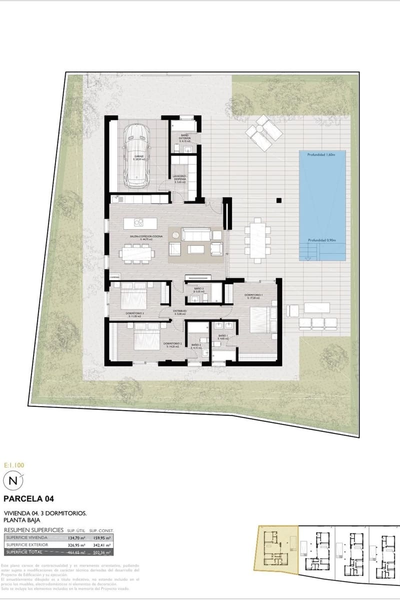 3 sypialnia Willa na sprzedaż w Lo Pagan z basenem - 809 950 € (Ref: 9357698)