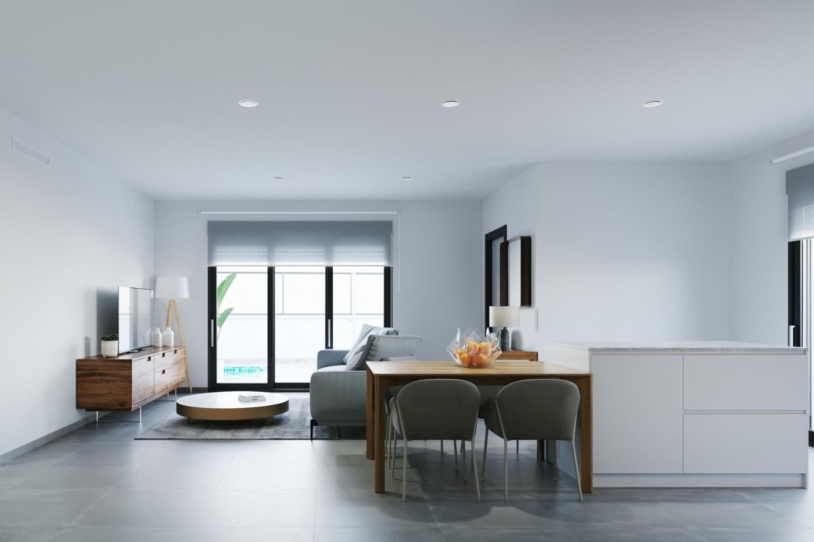 2 soveværelse Byhus til salg i Roldan med swimmingpool - € 289.900 (Ref: 9438367)