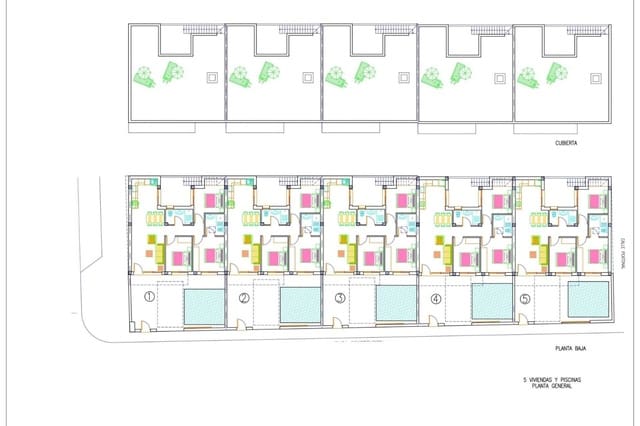 3 sovrum Hus till salu i Avileses, Murcia stad med pool - 279 900 € (Ref: 9522776)