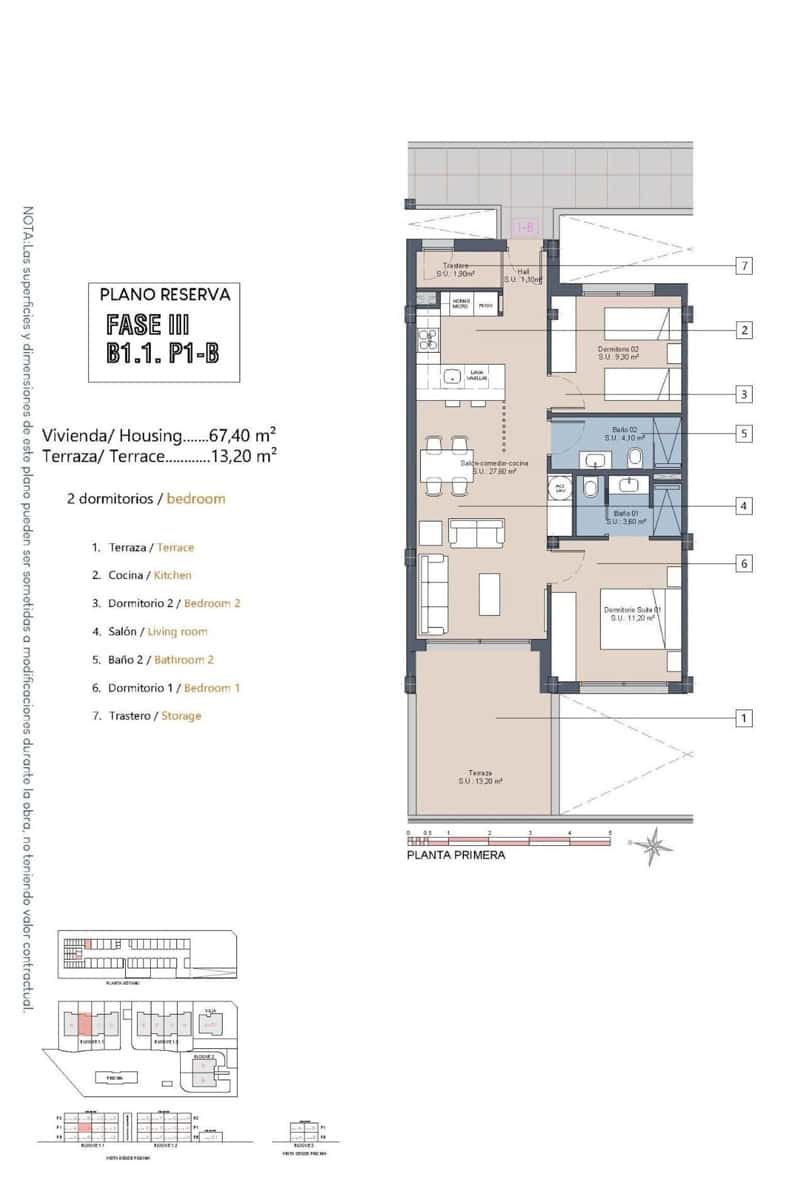 2 sovrum Lägenhet till salu i Los Alcazares med pool - 279 900 € (Ref: 9522777)