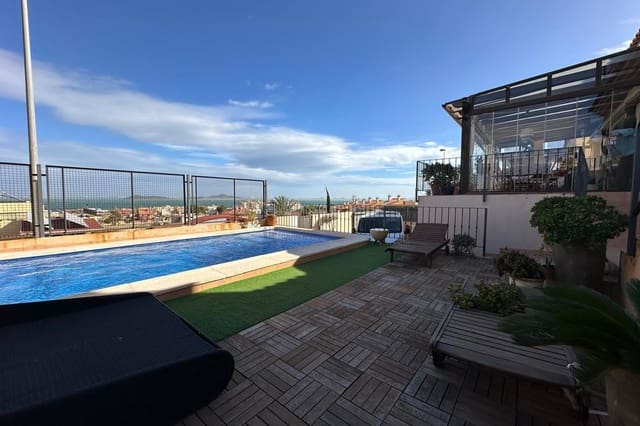 Chalet de 3 habitaciones en El Carmoli, Cartagena en venta con piscina - 425.000 € (Ref: 9544129)