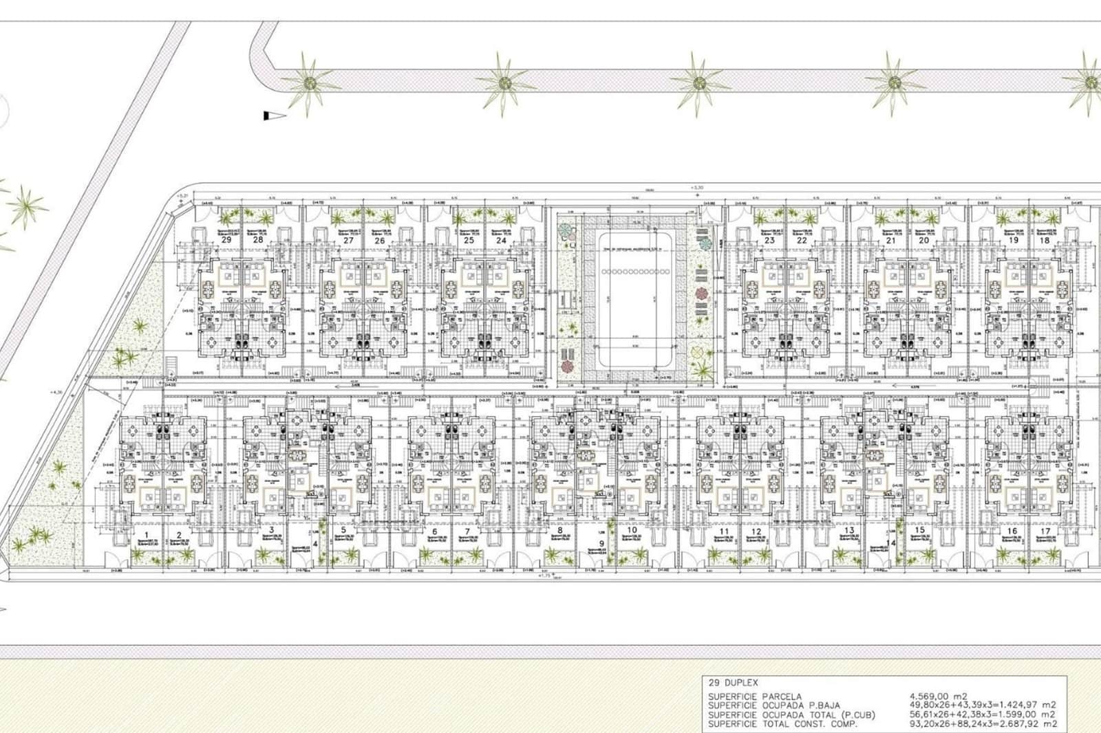 3 quarto Casa em Banda para venda em Puerto de Mazarron com piscina - 294 000 € (Ref: 9553096)
