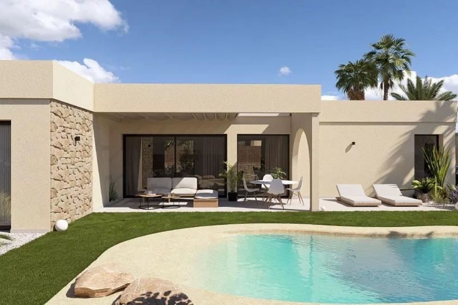 3 sovrum Villa till salu i Banos y Mendigo med pool - 450 000 € (Ref: 9572204)