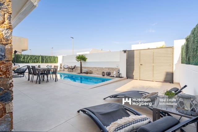 3 makuuhuone Huvila myytävänä paikassa Santiago de la Ribera, San Javier mukana uima-altaan - 695 000 € (Ref: 9636132)