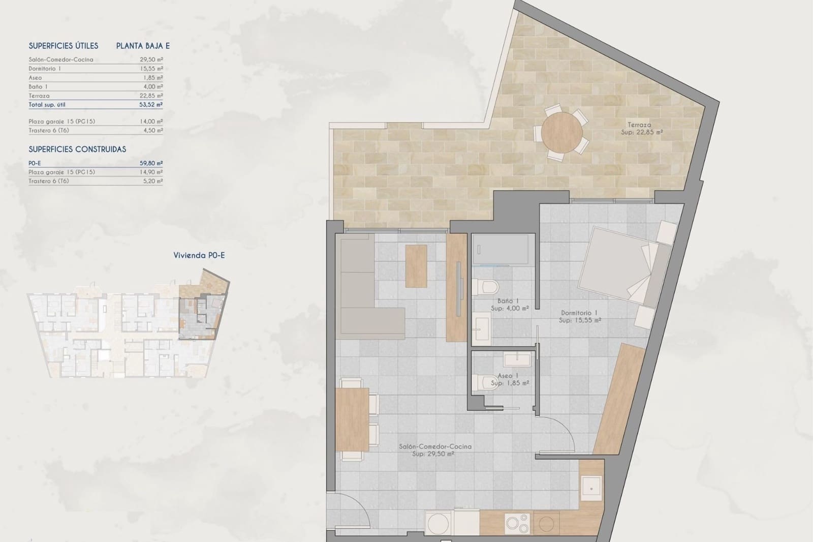 1 sypialnia Apartament na sprzedaż w Lo Pagan z basenem - 183 000 € (Ref: 9665469)
