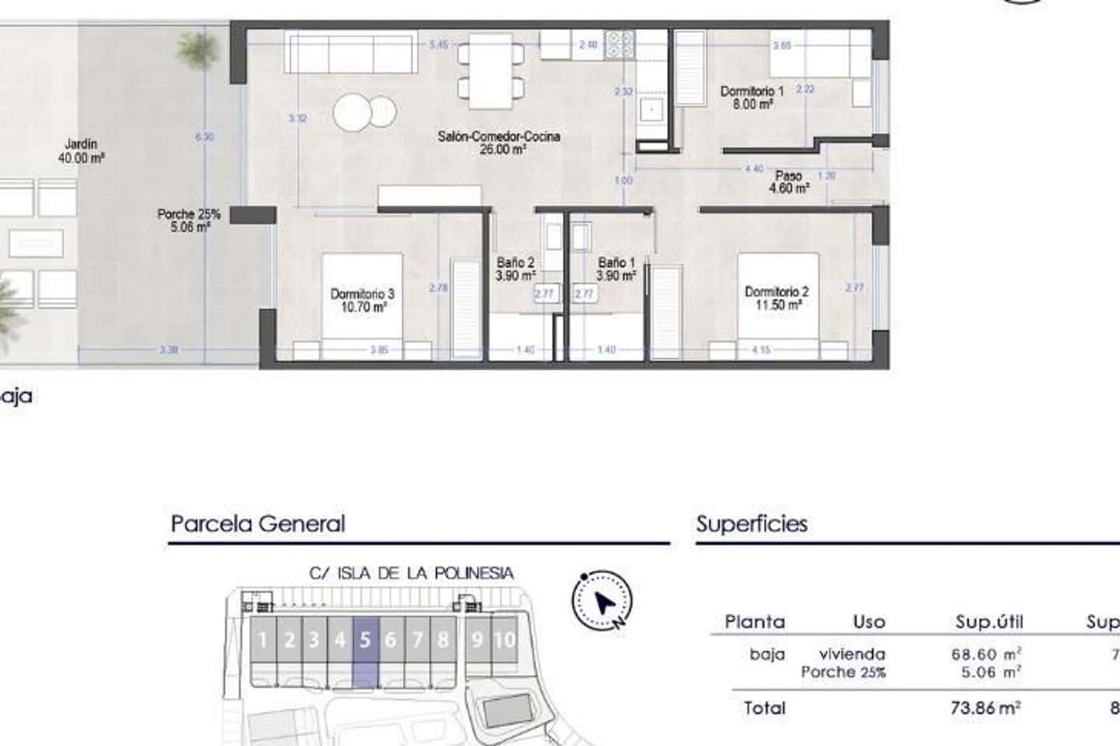 3 bedroom Apartment for sale in Santiago de la Ribera with pool - € 280,000 (Ref: 9739204)