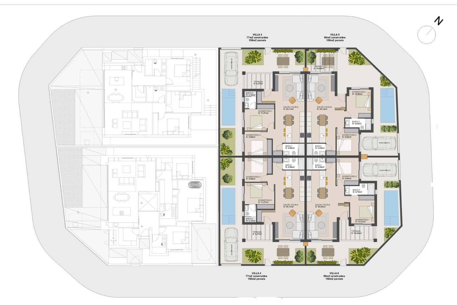 2 soverom Hus til salgs i Roldan med svømmebasseng - € 272 900 (Ref: 9787593)