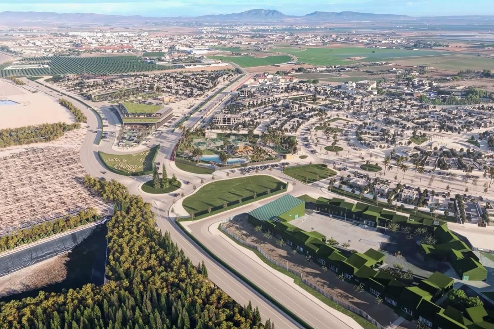 2 soveværelse Byhus til salg i Roldan med swimmingpool - € 259.900 (Ref: 9787594)