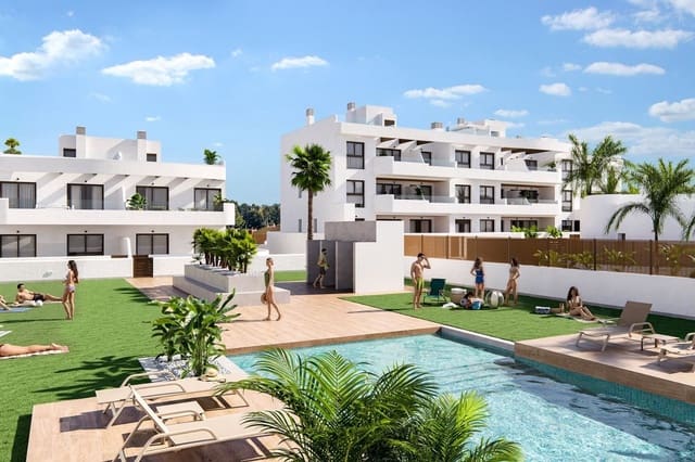3 slaapkamer Appartement te koop in Las Lomas de Rame - Bahía Bella, Los Alcázares met zwembad - € 309.900 (Ref: 9798224)
