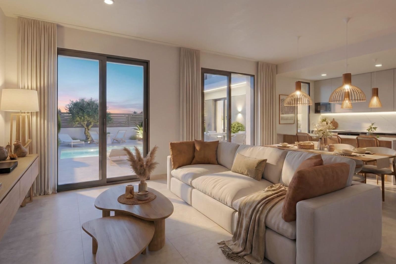 3 bedroom Villa for sale in Fuente Alamo de Murcia with pool - € 369,900 (Ref: 9827613)
