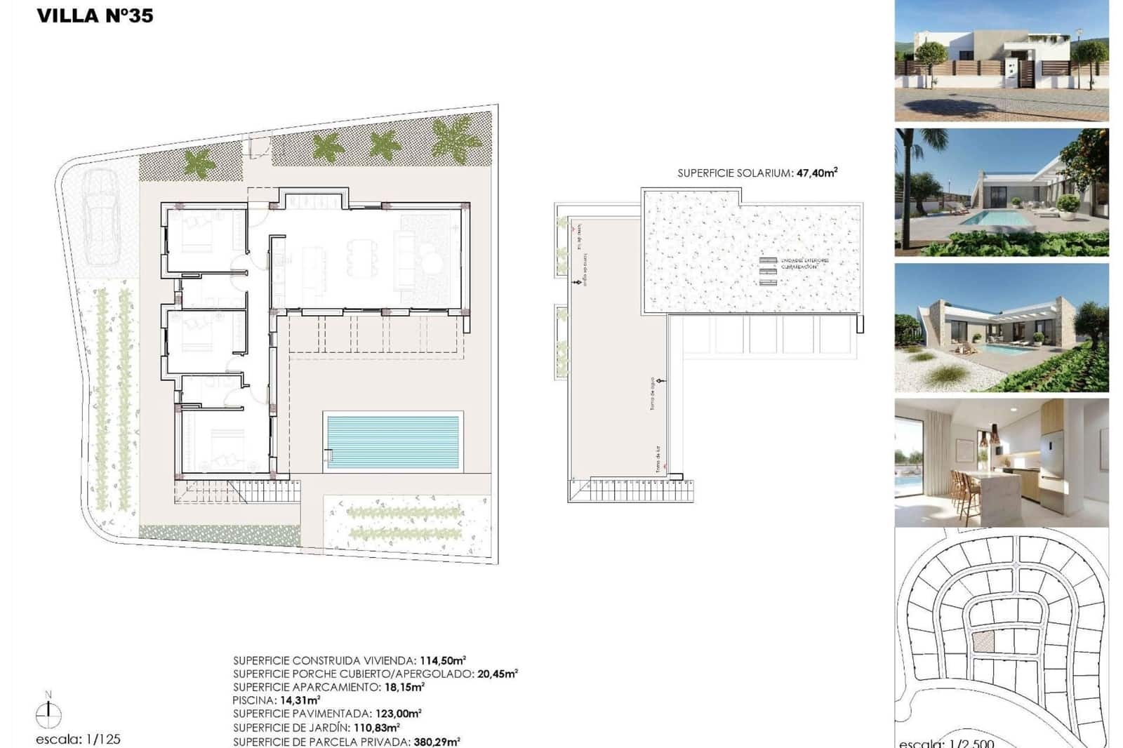 3 bedroom Villa for sale in Fuente Alamo de Murcia with pool - € 369,900 (Ref: 9827613)