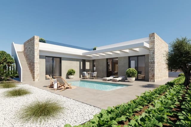 3 chambre Villa/Maison à vendre à Fuente Alamo de Murcia avec piscine - 369 900 € (Ref: 9827613)