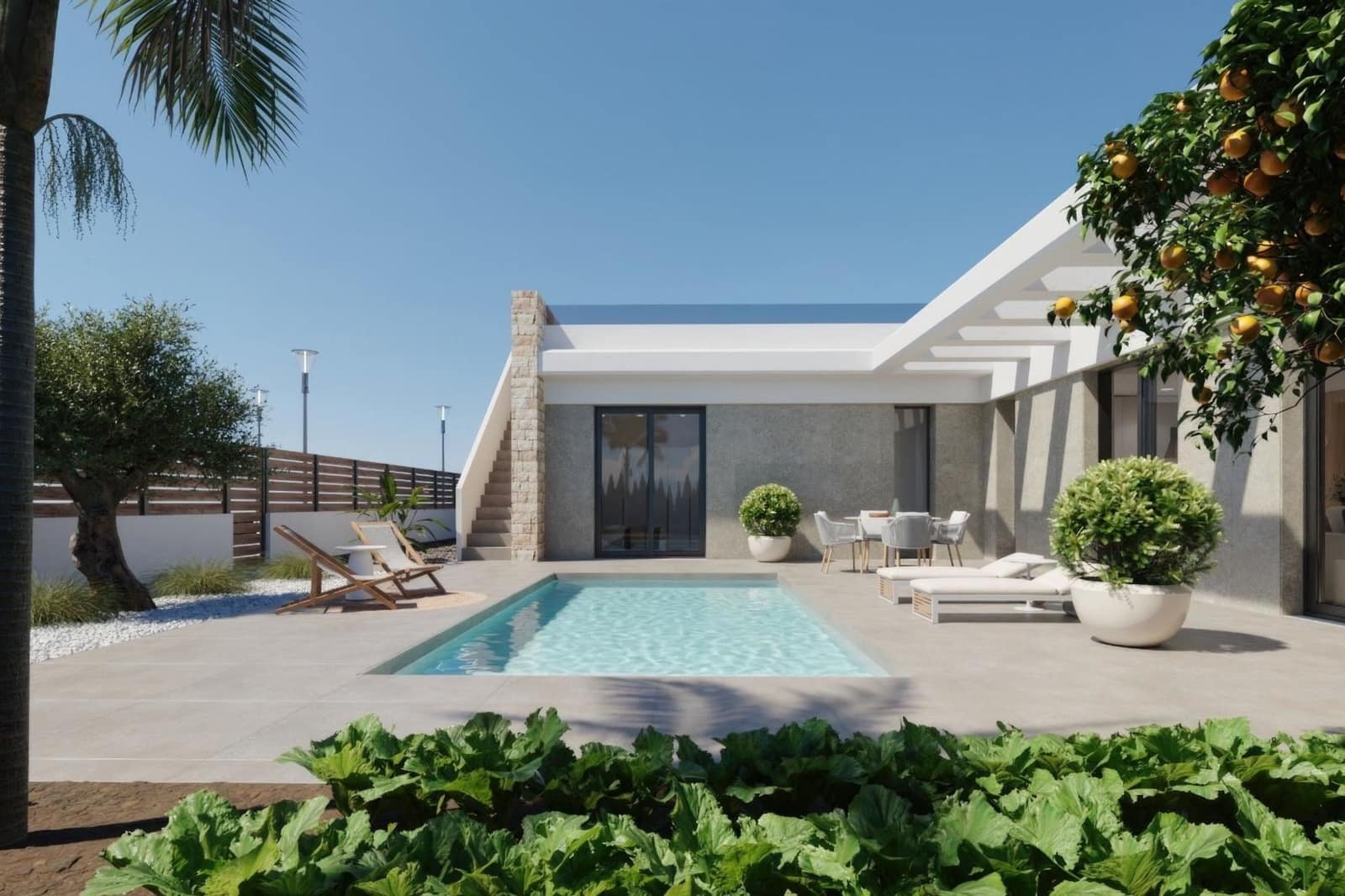 3 bedroom Villa for sale in Fuente Alamo de Murcia with pool - € 369,900 (Ref: 9827613)