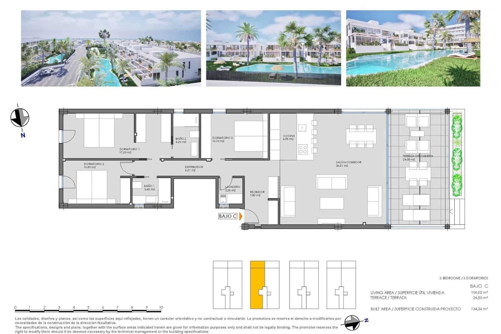 3 soverom Leilighet til salgs i Mar de Cristal med svømmebasseng - € 525 000 (Ref: 9827715)