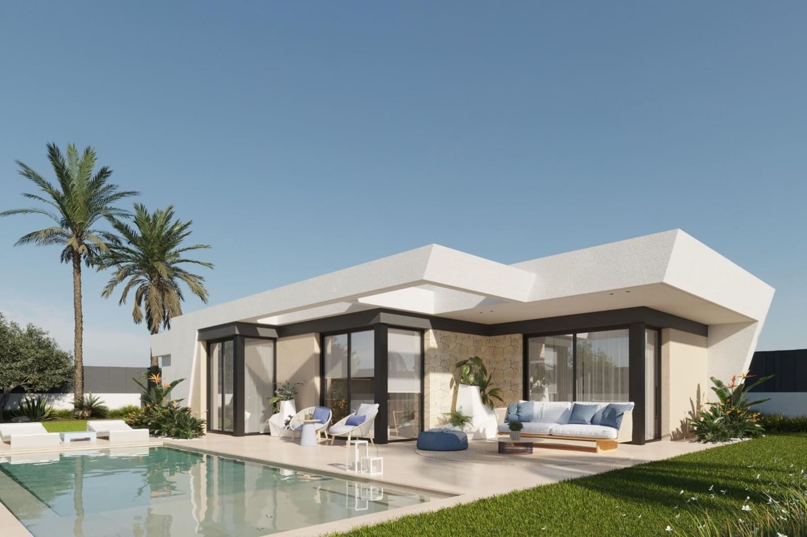 3 bedroom Villa for sale in Molina de Segura with pool - € 519,000 (Ref: 9827717)