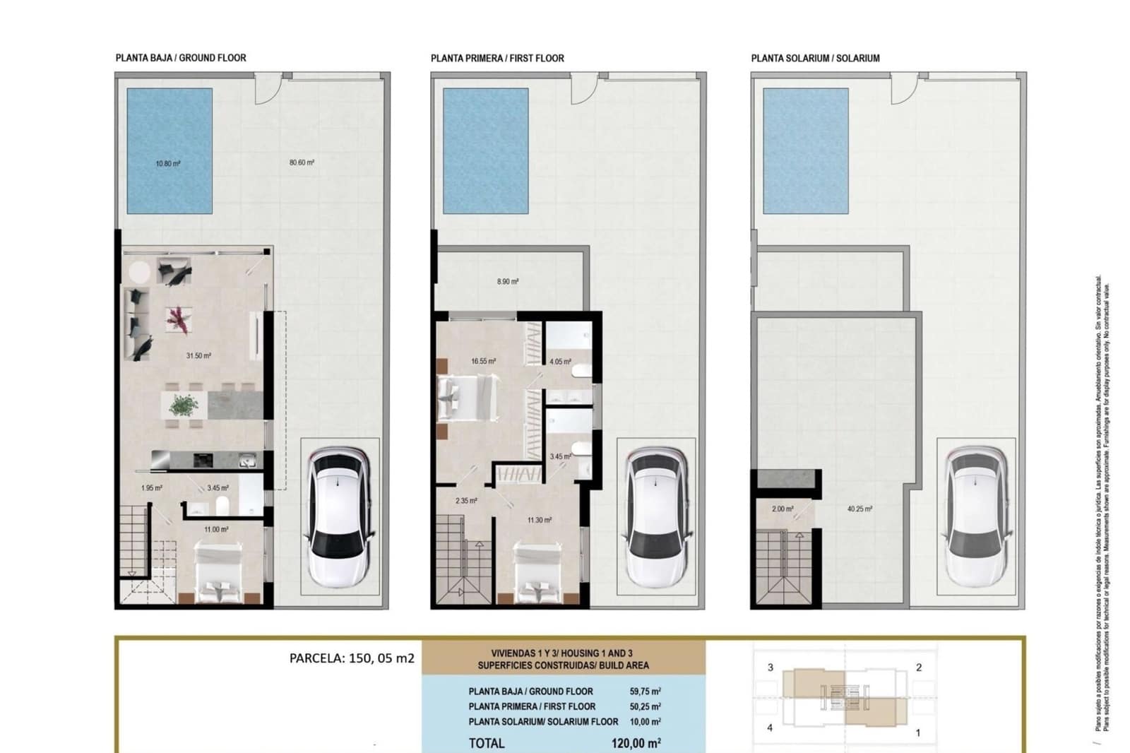 3 camera da letto Casa in vendita in Santiago de la Ribera con piscina - 376.500 € (Rif: 9834317)