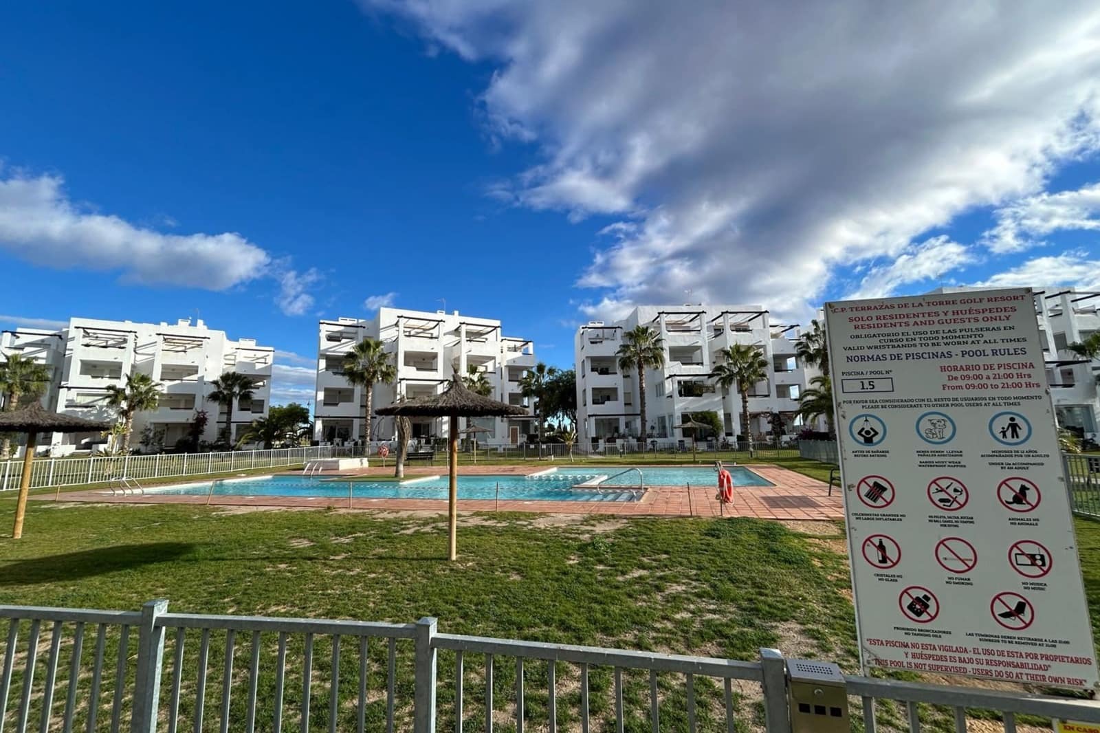 2 soveværelse Lejlighed til salg i Torre-Pacheco med swimmingpool - € 150.000 (Ref: 9838474)