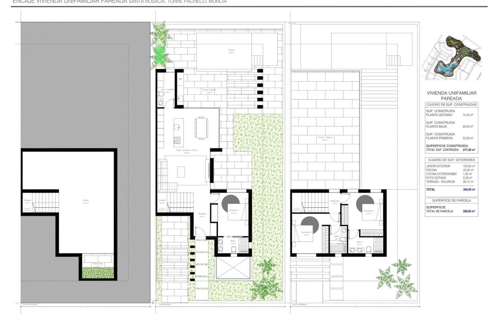 3 sypialnia Willa na sprzedaż w Torre-Pacheco z basenem - 890 000 € (Ref: 9841688)