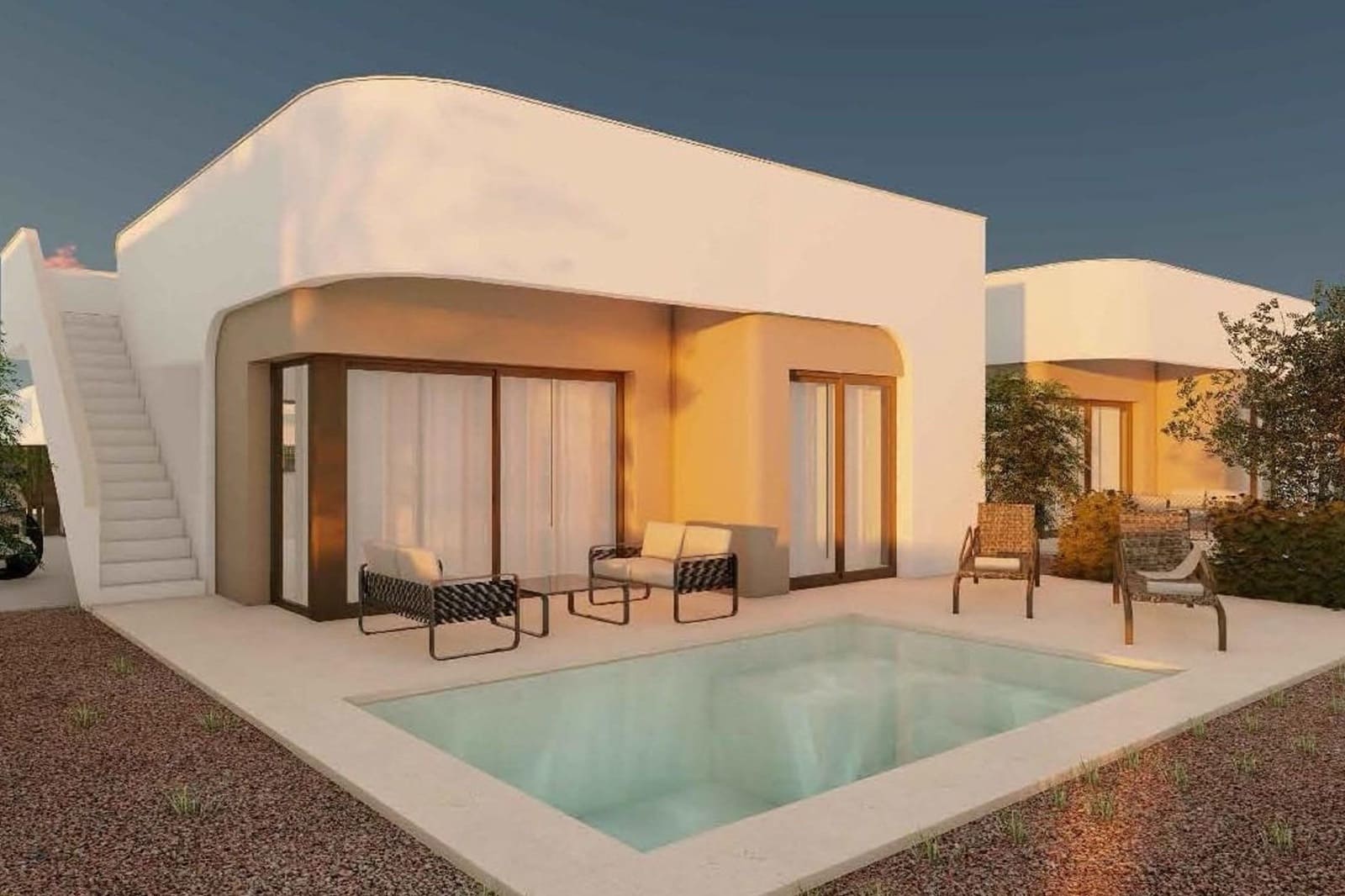 2 slaapkamer Villa te koop in Fuente Alamo de Murcia met zwembad - € 310.000 (Ref: 9854470)
