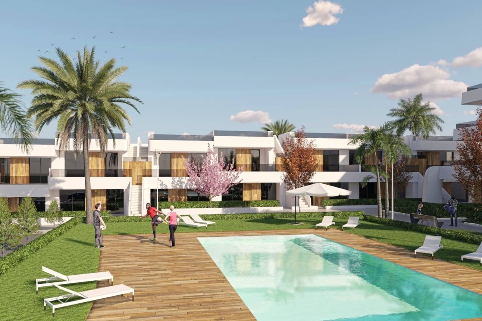 3 bedroom Apartment for sale in Alhama de Murcia with pool - € 222,900 (Ref: 9858838)