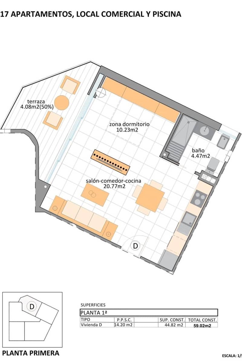 Apartment for sale in Lo Pagan - € 158,900 (Ref: 9866119)