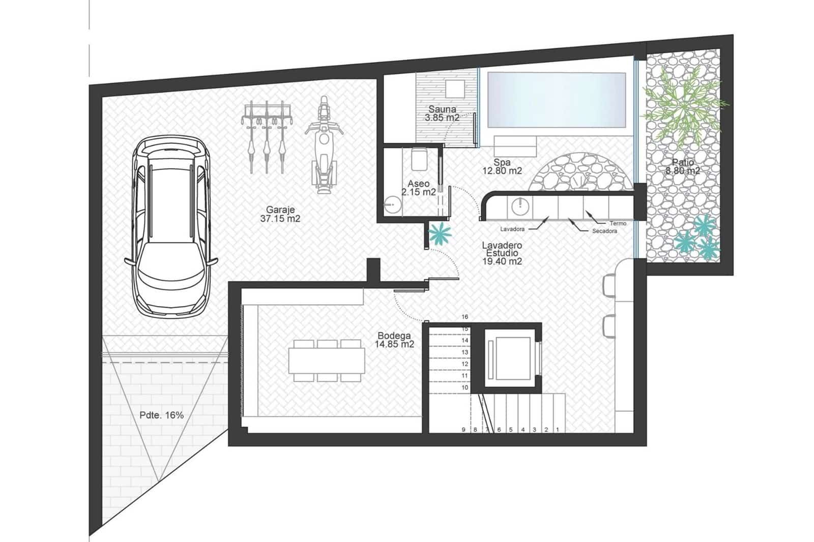 3 sovrum Villa till salu i Cabo de Palos med pool - 2 600 000 € (Ref: 9866120)