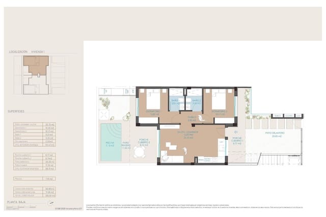 2 camera da letto Appartamento in vendita in San Pedro del Pinatar ciudad, San Pedro del Pinatar con piscina - 299.900 € (Rif: 9932548)