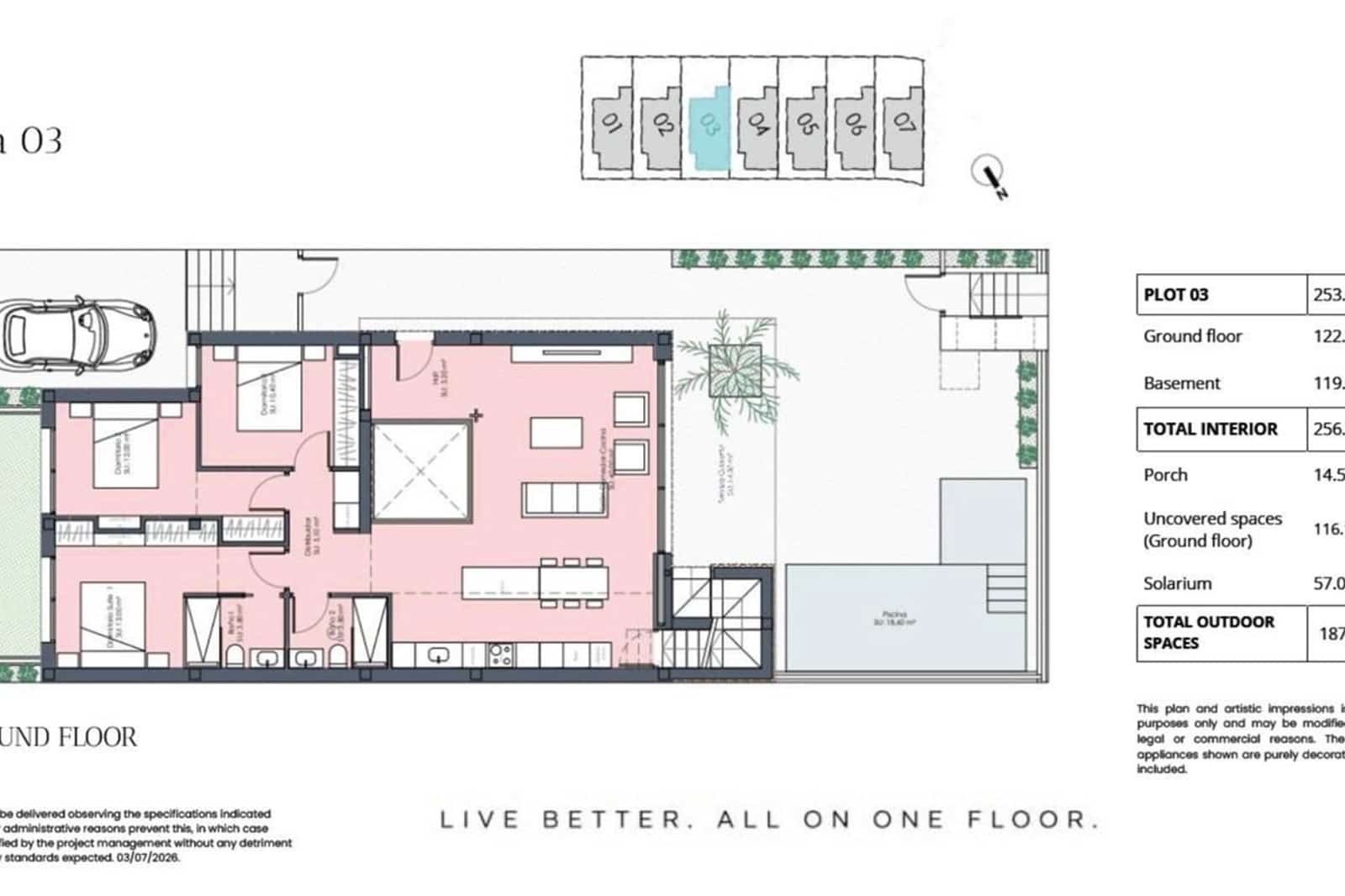 3 soveværelse Villa til salg i Torre-Pacheco med swimmingpool - € 695.000 (Ref: 9981436)