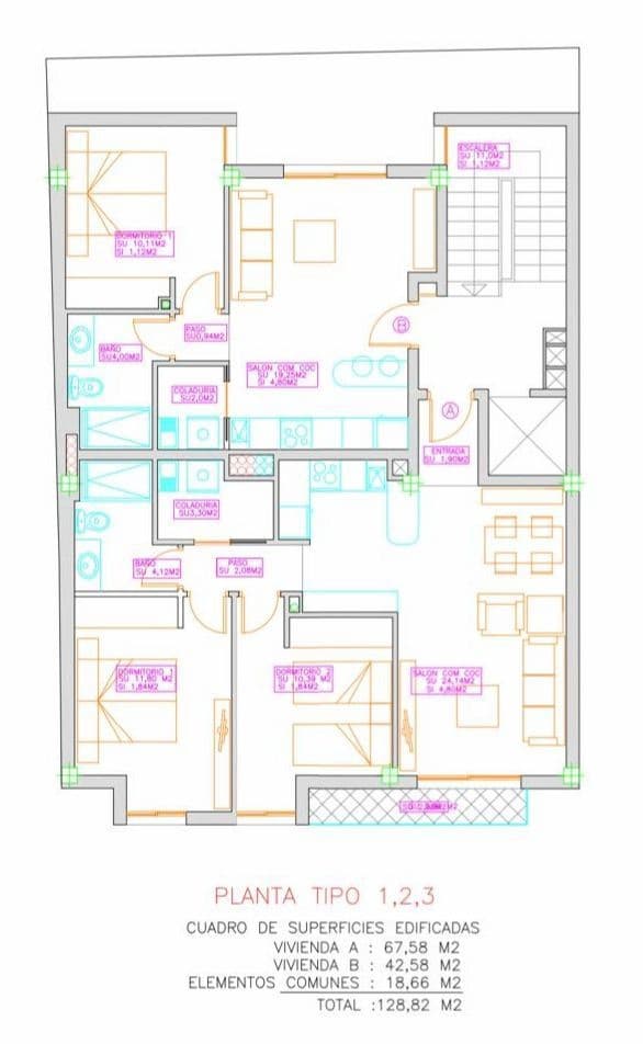 1 sovrum Lägenhet att hyra i Palma de Mallorca - 1 400 € (Ref: 8536316)