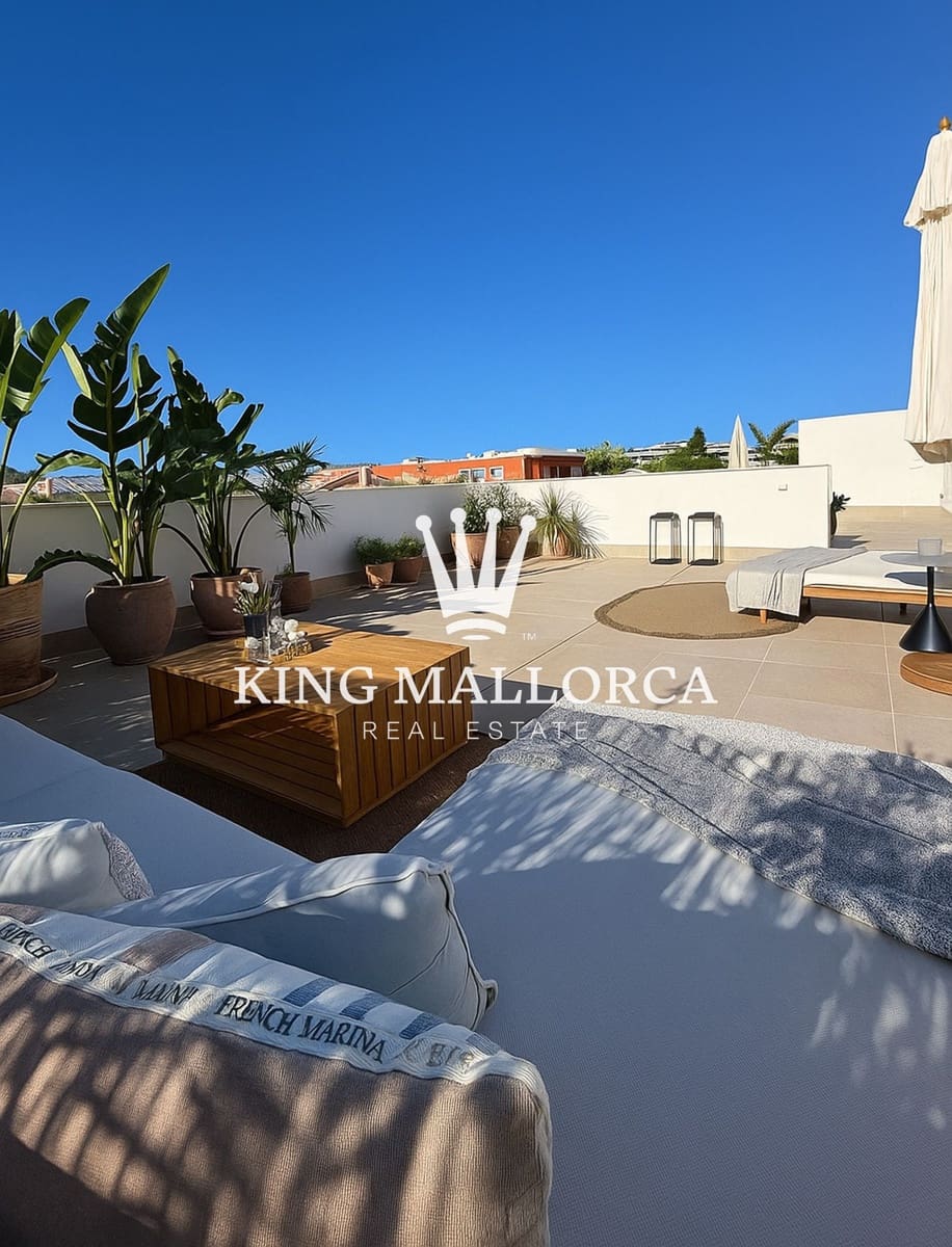 3 soveværelse Penthouse til salg i Palma de Mallorca med swimmingpool garage - € 1.340.000 (Ref: 9358857)