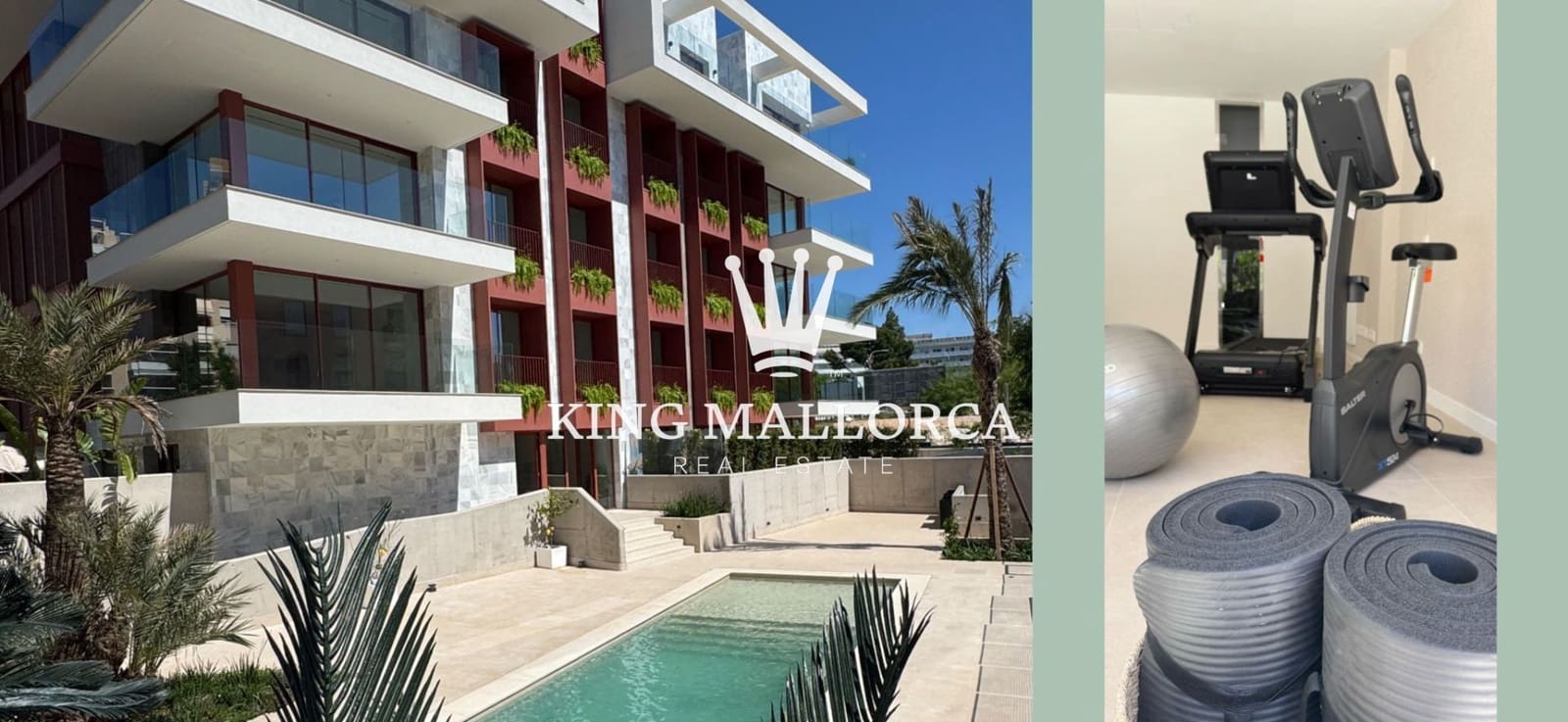 3 soveværelse Penthouse til salg i Palma de Mallorca med swimmingpool garage - € 1.340.000 (Ref: 9358857)