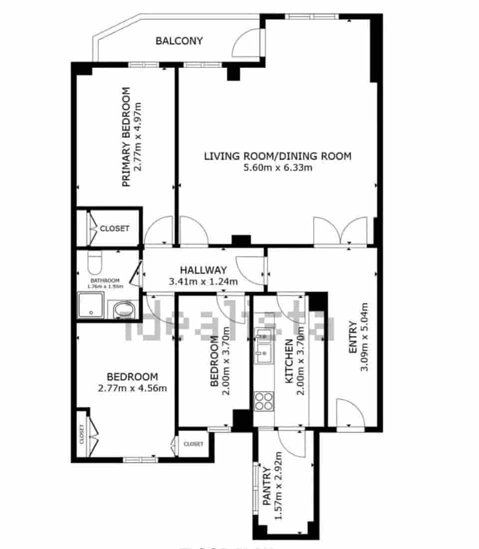 3 Zimmer Apartment zu verkaufen in Palma de Mallorca - 575.000 € (Ref: 9374949)