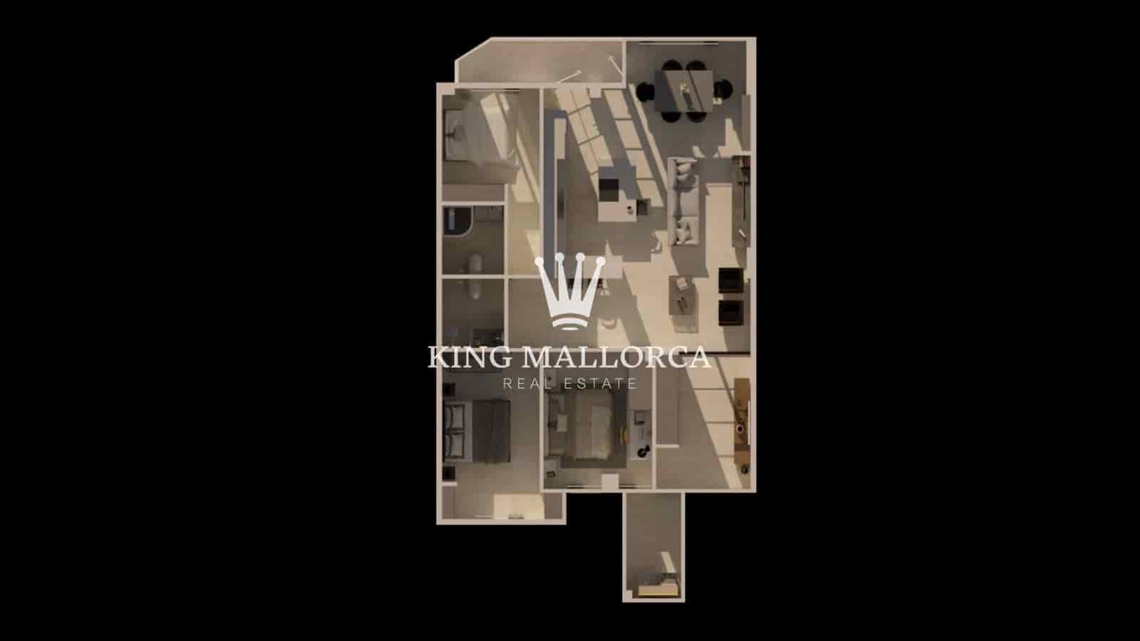 3 slaapkamer Appartement te koop in Palma de Mallorca - € 630.000 (Ref: 9374949)