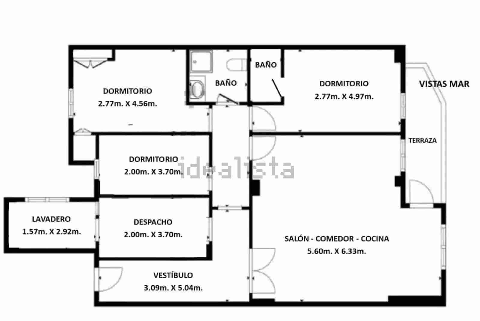 3 bedroom Apartment for sale in Palma de Mallorca with garage - € 599,000 (Ref: 9374949)