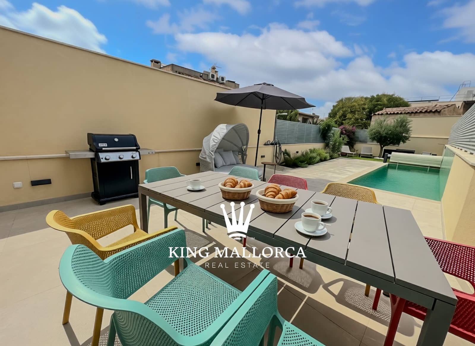 4 soverom Kjedet enebolig til salgs i Portol med svømmebasseng - € 850 000 (Ref: 9406210)