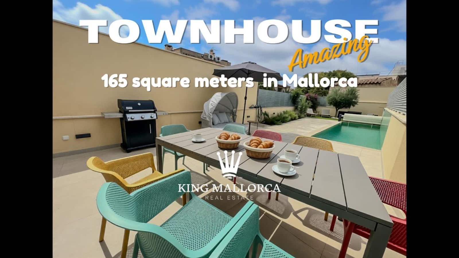 4 soverom Kjedet enebolig til salgs i Portol med svømmebasseng - € 850 000 (Ref: 9406210)