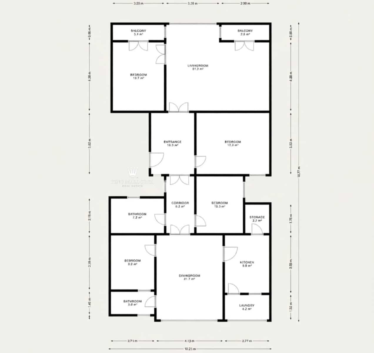 5 camera da letto Appartamento in vendita in Palma de Mallorca con garage - 845.000 € (Rif: 9607165)