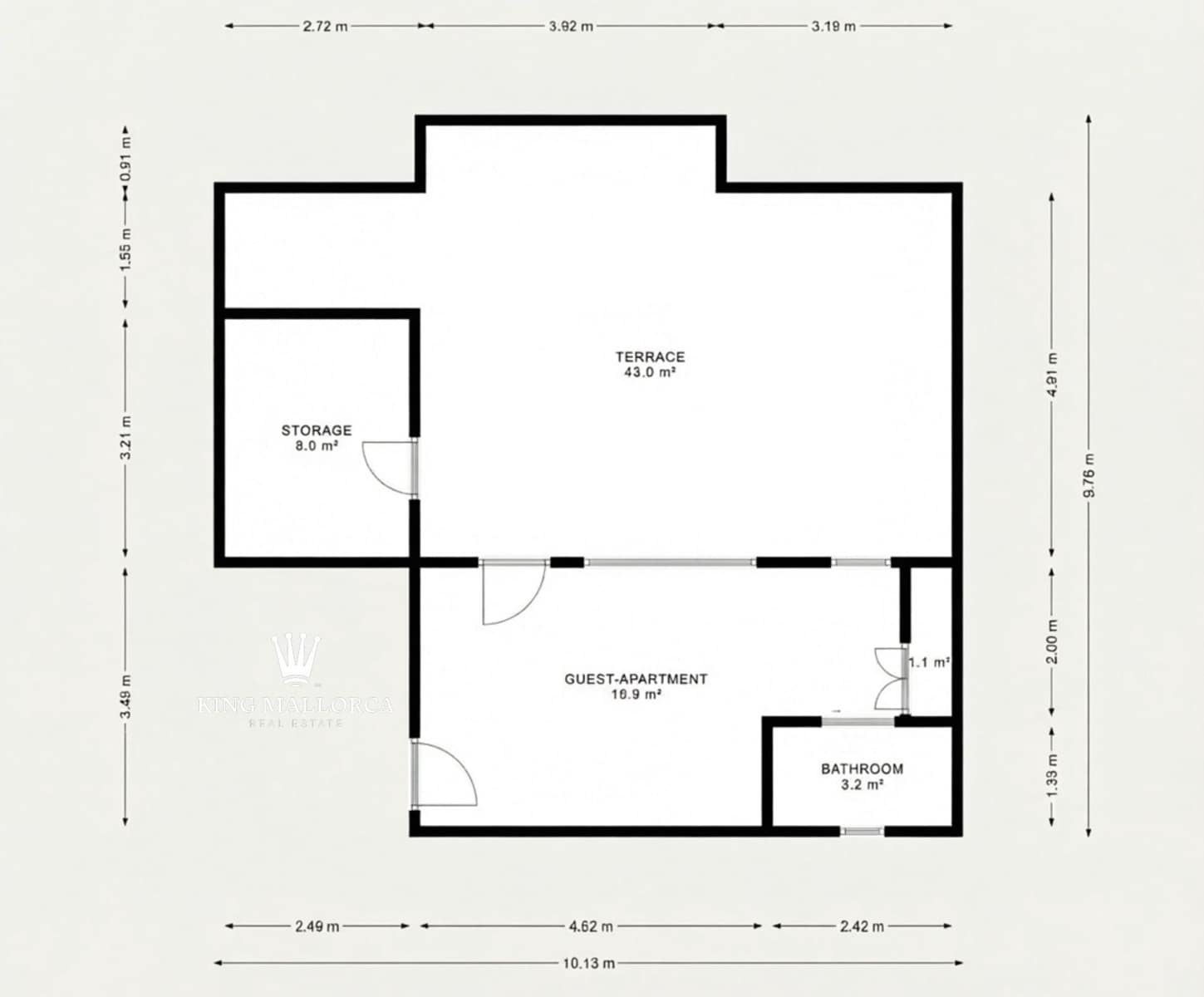 5 camera da letto Appartamento in vendita in Palma de Mallorca con garage - 845.000 € (Rif: 9607165)