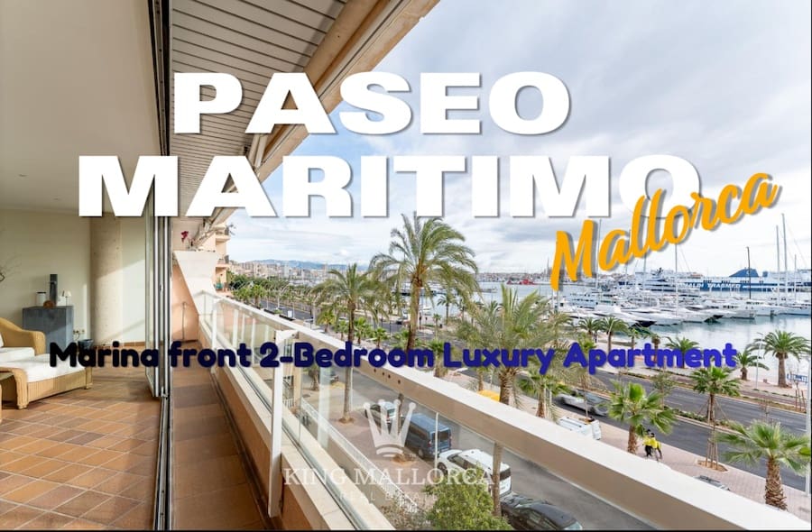 2 bedroom Flat for sale in Palma de Mallorca with pool garage - € 950,000 (Ref: 9614683)