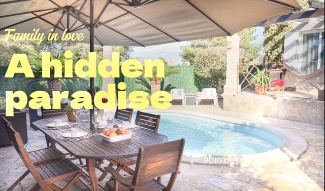 Pareado de 3 habitaciones en Puig de Ros, Llucmajor en venta con piscina garaje - 880.000 € (Ref: 9639062)