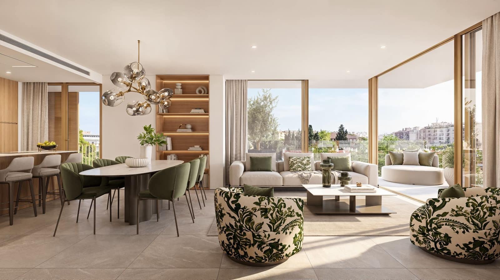 4 Zimmer Apartment zu verkaufen in Palma de Mallorca mit Pool Garage - 1.350.000 € (Ref: 9974636)