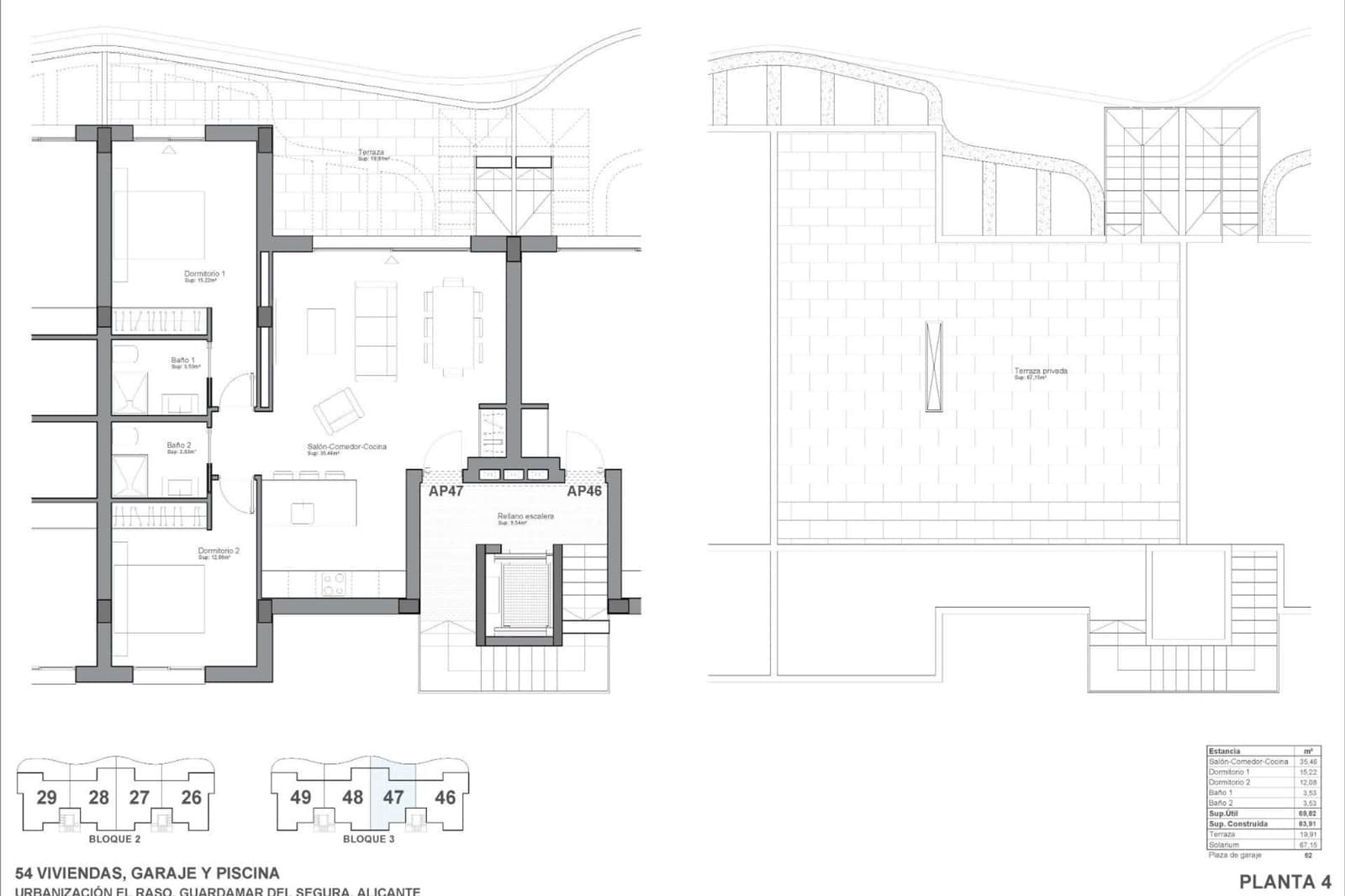 2 slaapkamer Appartement te koop in El Raso met zwembad - € 376.900 (Ref: 10041635)