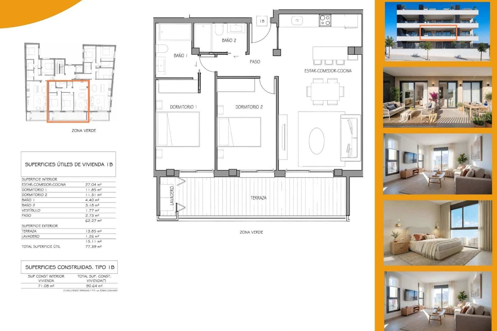 2 slaapkamer Appartement te koop in Benijofar met zwembad - € 284.900 (Ref: 10041636)